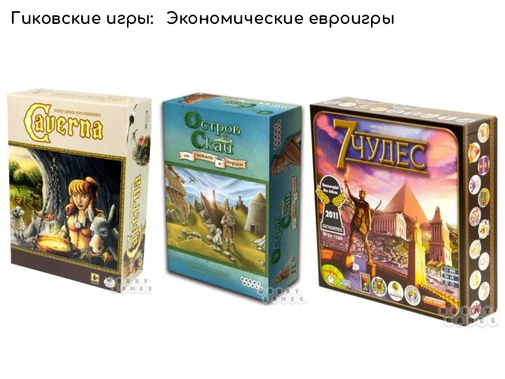 Экономические евроигры Гиковские игры: