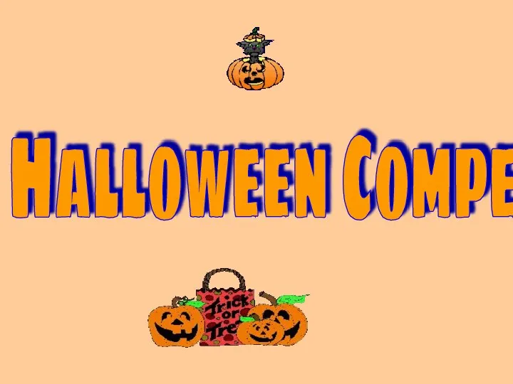 Halloween Competitions