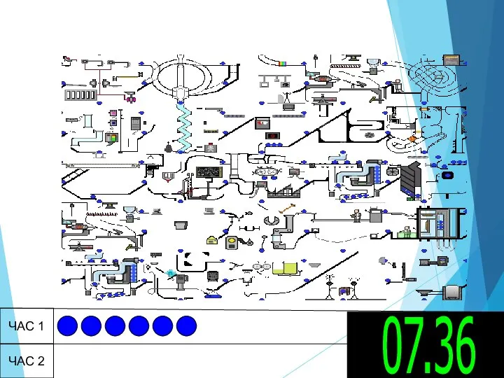 ЧАС 1 ЧАС 2 07.36