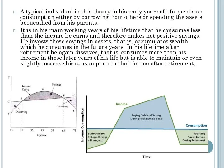 A typical individual in this theory in his early years of