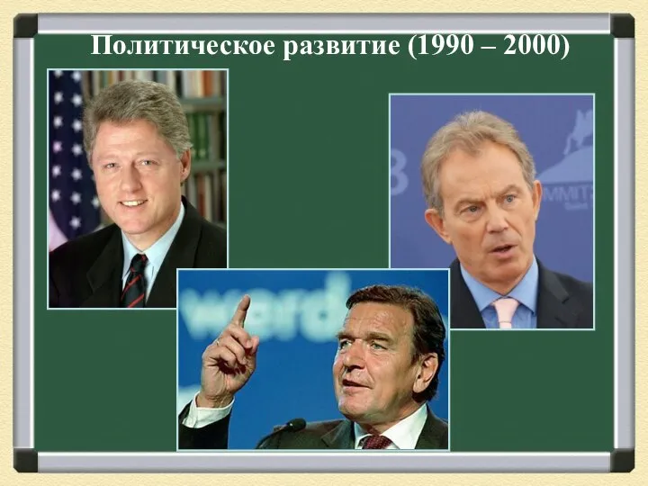 Политическое развитие (1990 – 2000)