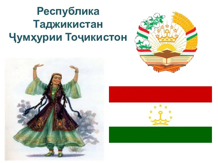 Республика Таджикистан Ҷумҳурии Тоҷикистон