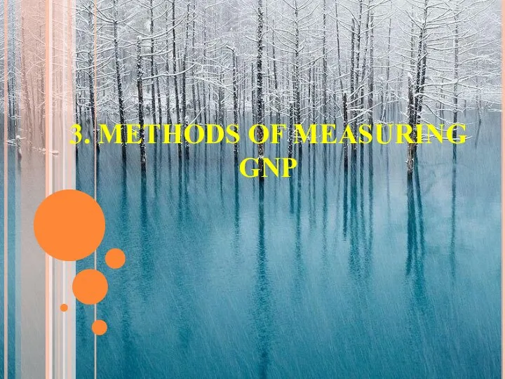 3. METHODS OF MEASURING GNP