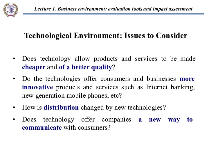 Does technology allow products and services to be made cheaper and