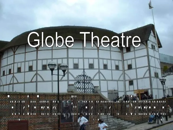The original Globe Theatre was built in 1599 by the playing