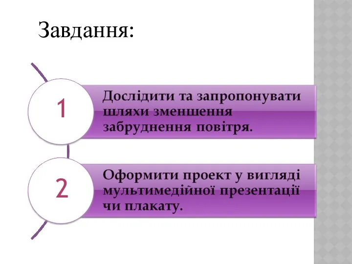 Завдання: 1 2