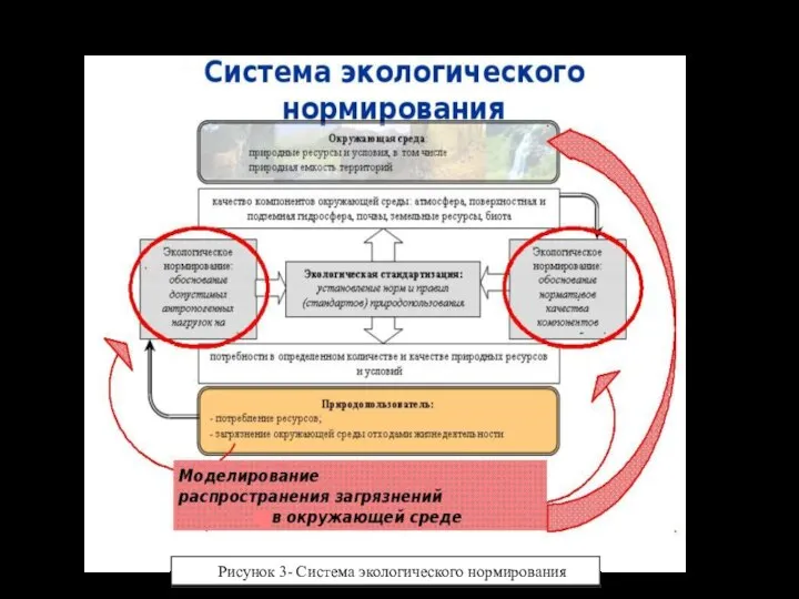 Рисунок 3- Система экологического нормирования