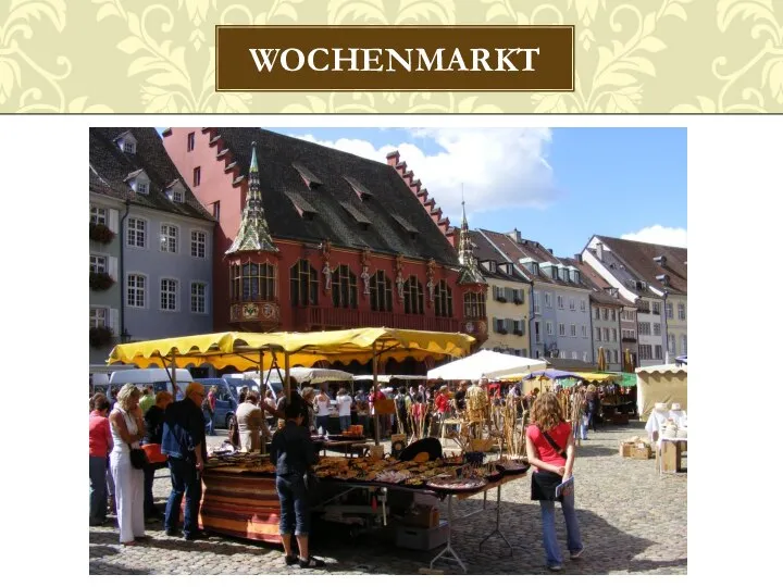 WOCHENMARKT