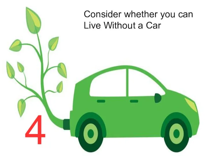 Consider whether you can Live Without a Car 4