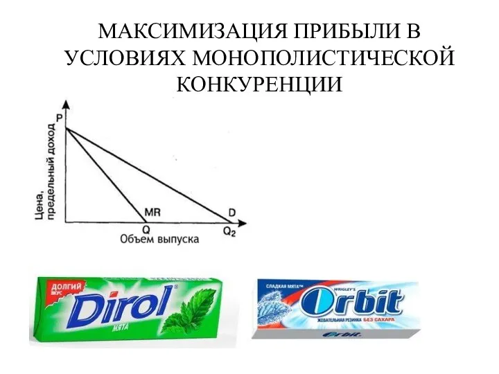 МАКСИМИЗАЦИЯ ПРИБЫЛИ В УСЛОВИЯХ МОНОПОЛИСТИЧЕСКОЙ КОНКУРЕНЦИИ