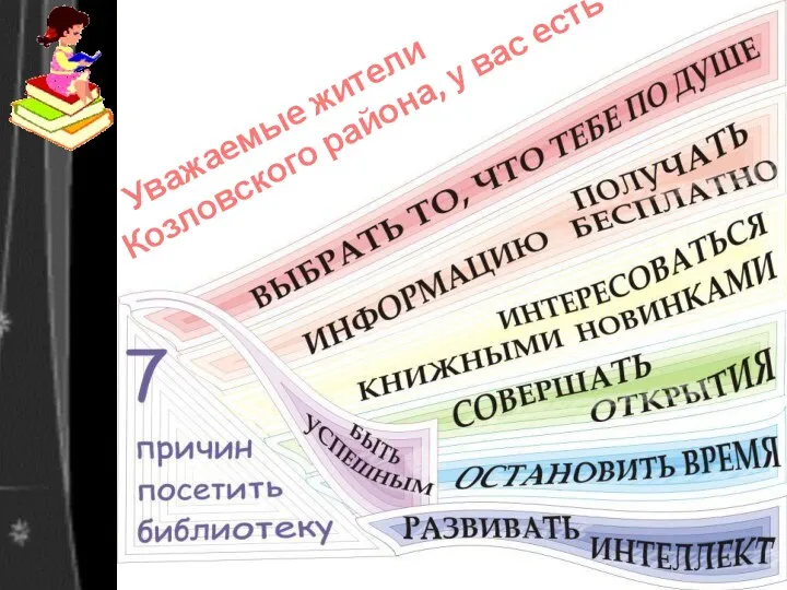 Уважаемые жители Козловского района, у вас есть