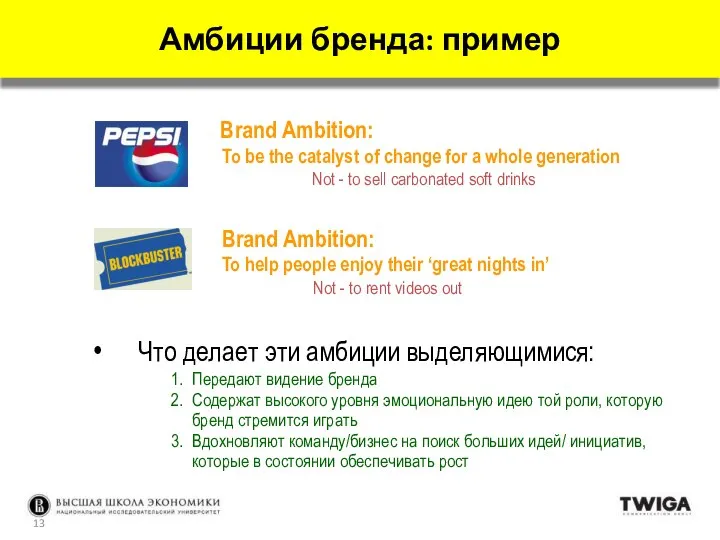 Brand Ambition: To be the catalyst of change for a whole