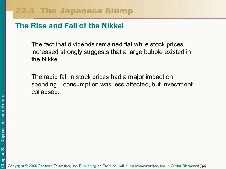 The fact that dividends remained flat while stock prices increased strongly