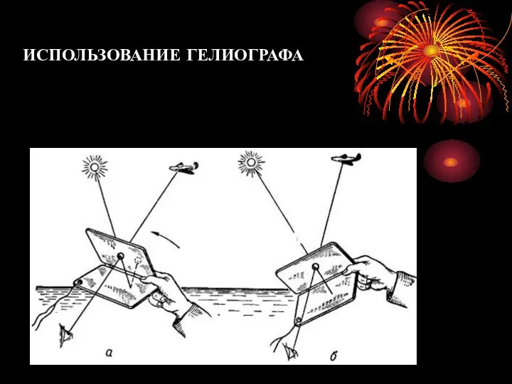 ИСПОЛЬЗОВАНИЕ ГЕЛИОГРАФА