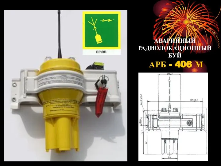 АВАРИЙНЫЙ РАДИОЛОКАЦИОННЫЙ БУЙ АРБ - 406 М