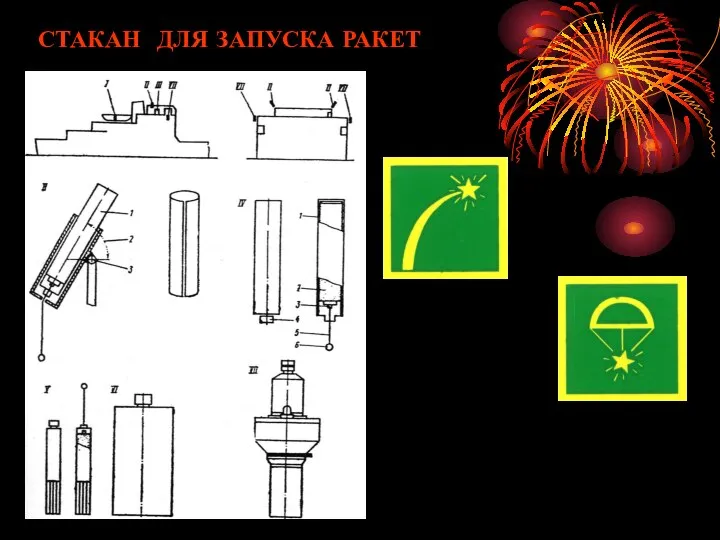 СТАКАН ДЛЯ ЗАПУСКА РАКЕТ