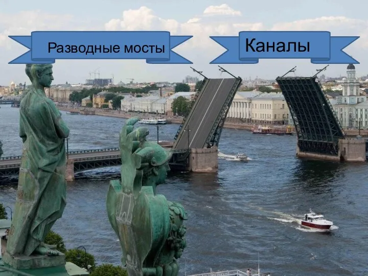 Разводные мосты Каналы