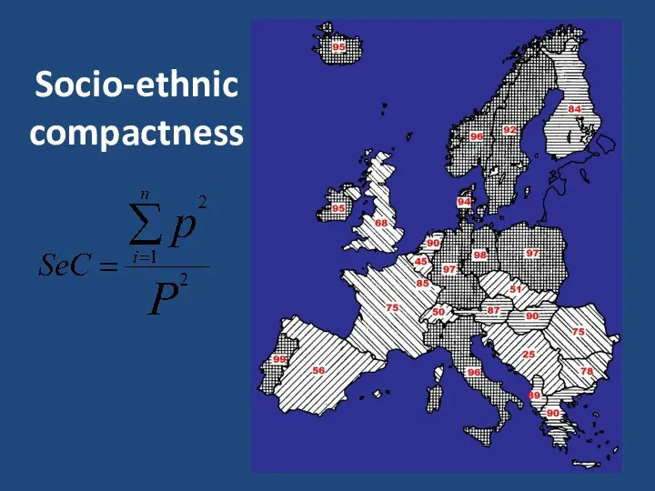 Socio-ethnic compactness