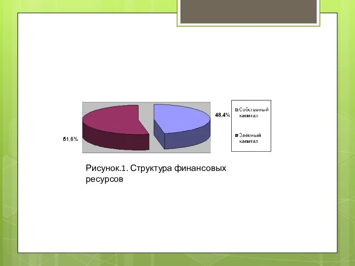 Рисунок.1. Структура финансовых ресурсов