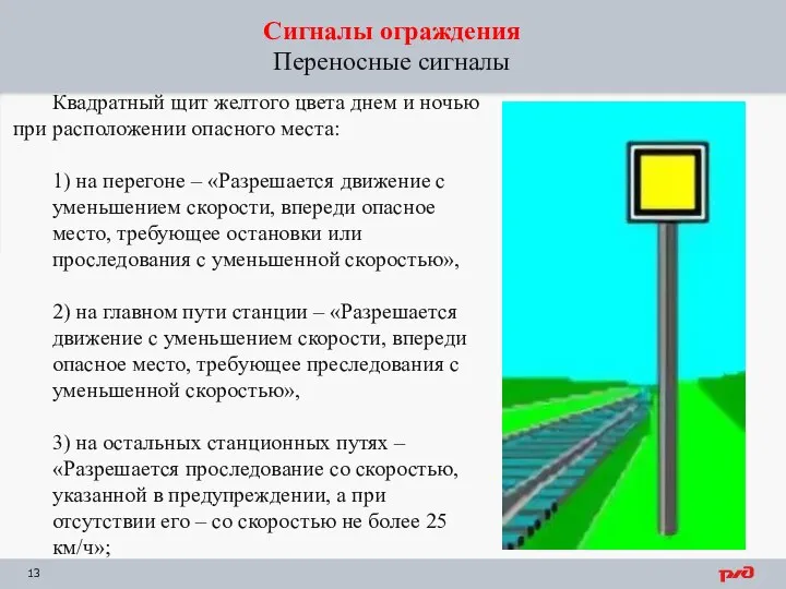 Сигналы ограждения Переносные сигналы Квадратный щит желтого цвета днем и ночью