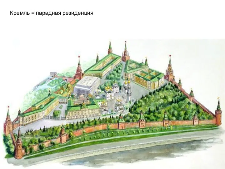Кремль = парадная резиденция