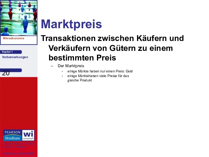 Marktpreis Transaktionen zwischen Käufern und Verkäufern von Gütern zu einem bestimmten