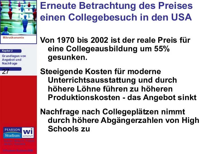 Erneute Betrachtung des Preises einen Collegebesuch in den USA Von 1970