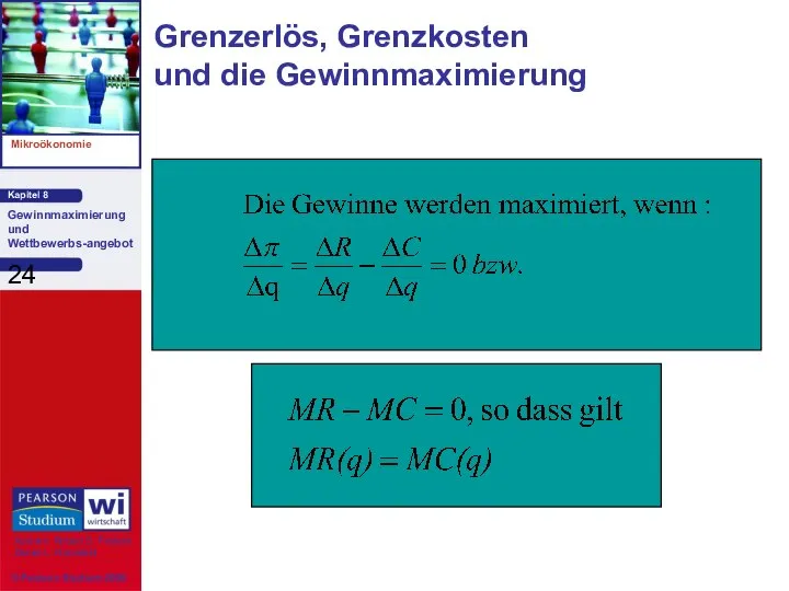 Grenzerlös, Grenzkosten und die Gewinnmaximierung