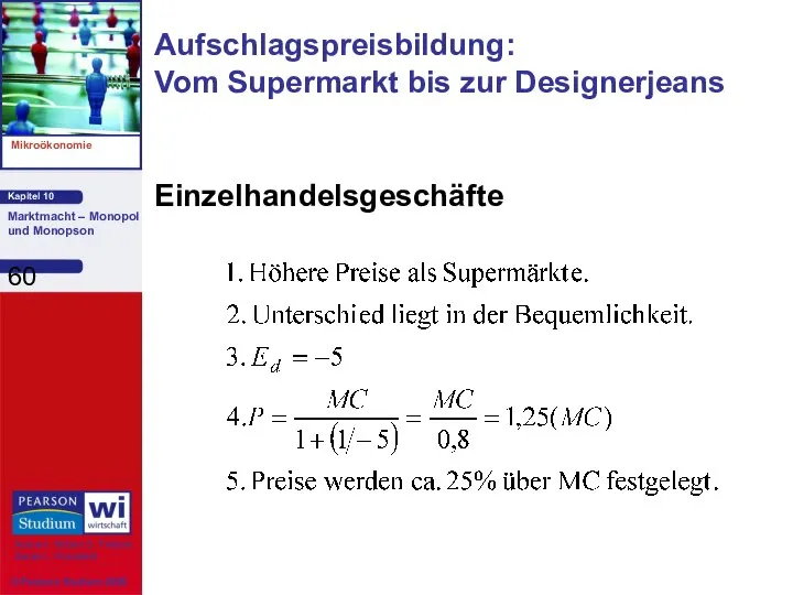 Einzelhandelsgeschäfte Aufschlagspreisbildung: Vom Supermarkt bis zur Designerjeans