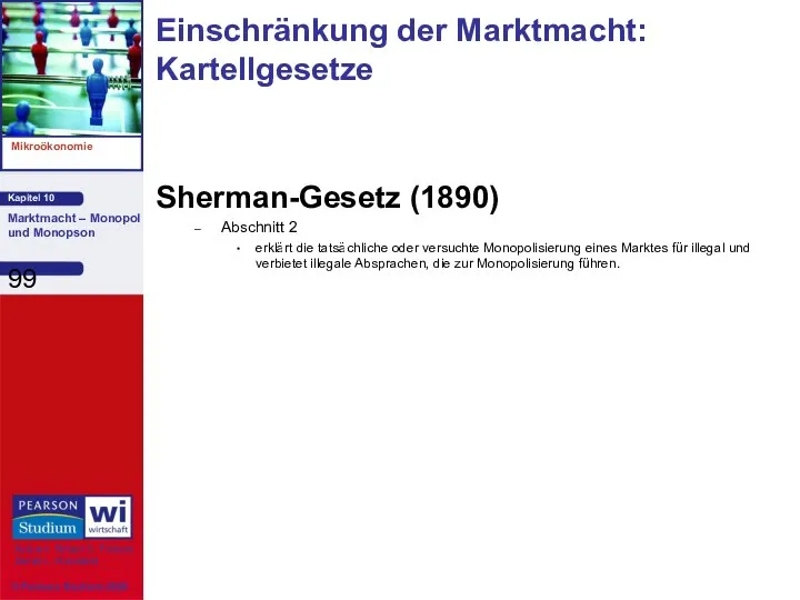 Sherman-Gesetz (1890) Abschnitt 2 erklärt die tatsächliche oder versuchte Monopolisierung eines