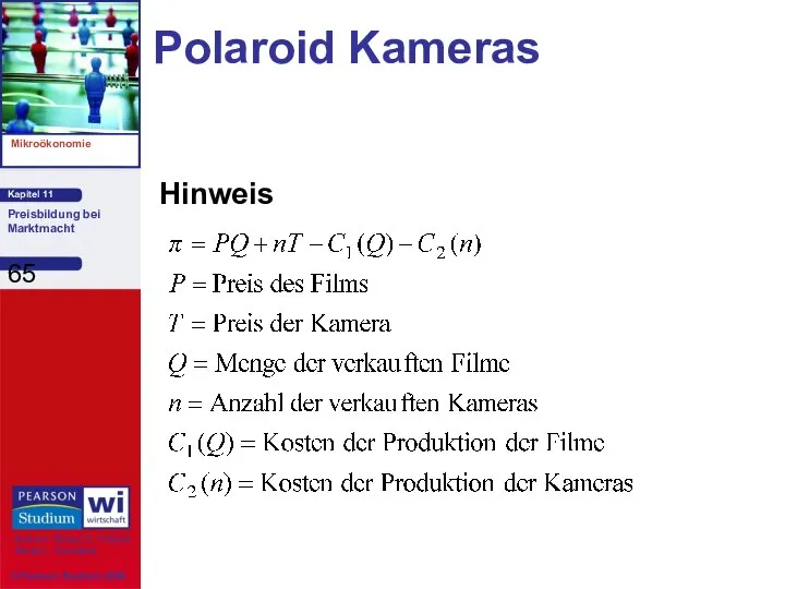 Polaroid Kameras Hinweis