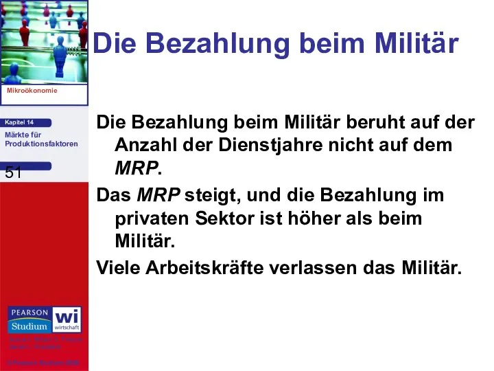 Die Bezahlung beim Militär Die Bezahlung beim Militär beruht auf der