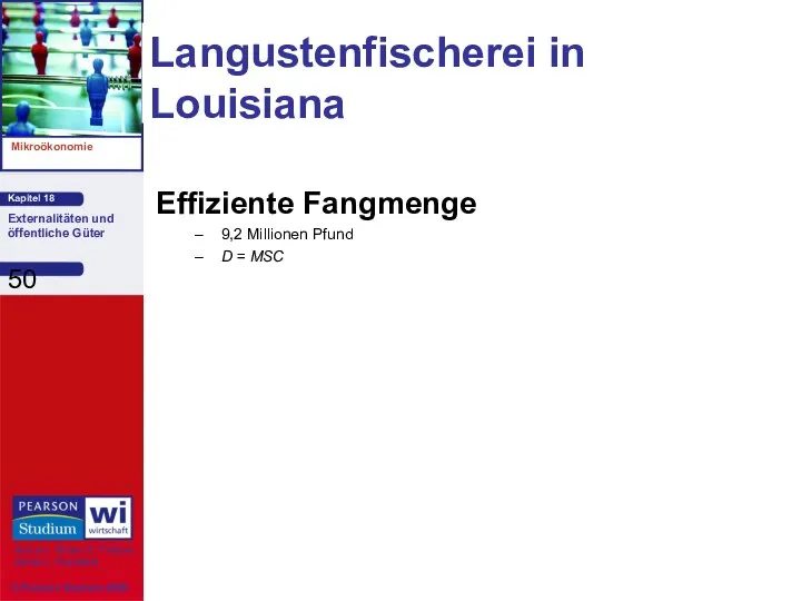 Langustenfischerei in Louisiana Effiziente Fangmenge 9,2 Millionen Pfund D = MSC