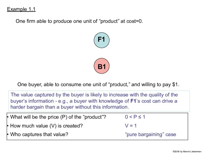 What will be the price (P) of the “product”? How much