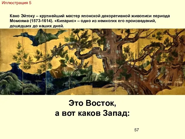 Иллюстрация 5 Это Восток, а вот каков Запад: Кано Эйтоку –