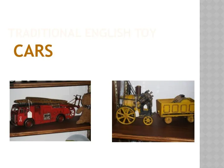 TRADITIONAL ENGLISH TOY CARS