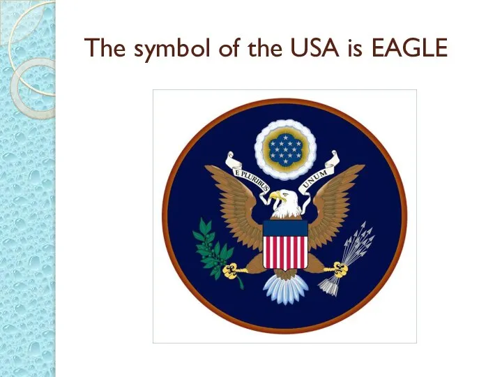 The symbol of the USA is EAGLE