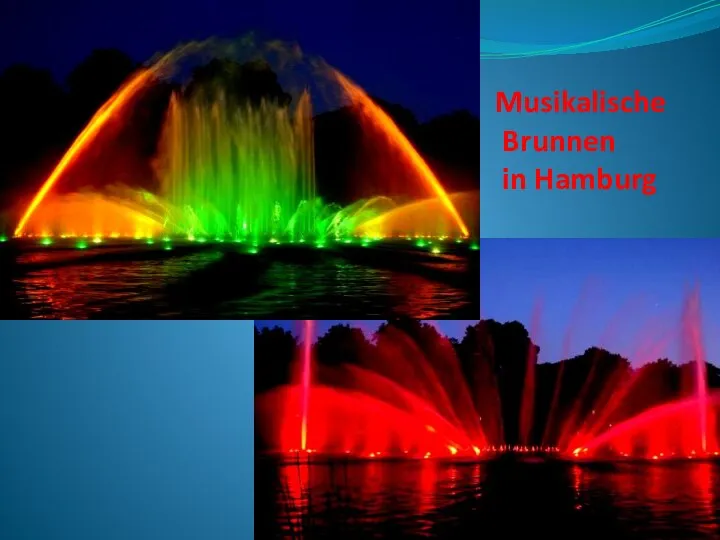 Musikalische Brunnen in Hamburg