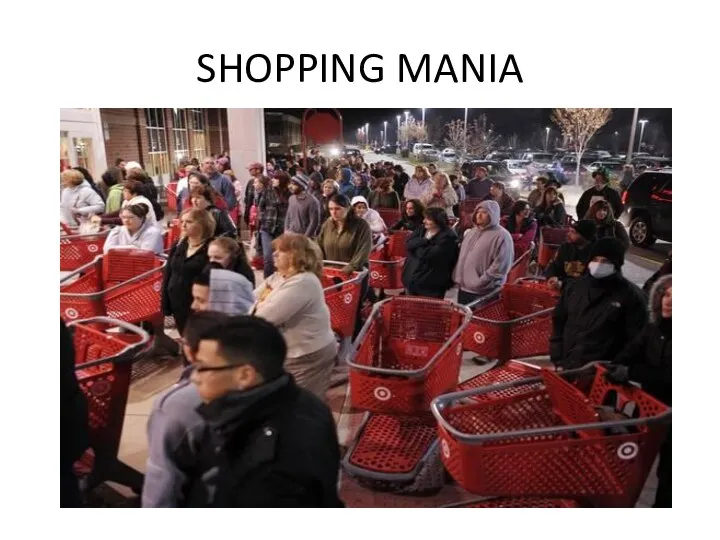 SHOPPING MANIA