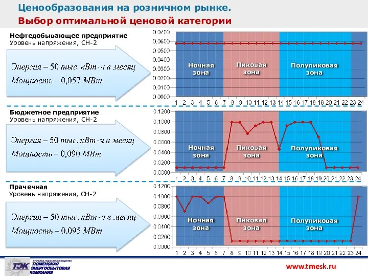 Ценообразования на розничном рынке. Выбор оптимальной ценовой категории Нефтедобывающее предприятие Уровень