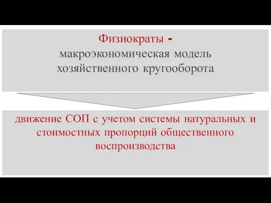 движение СОП с учетом системы натуральных и стоимостных пропорций общественного воспроизводства