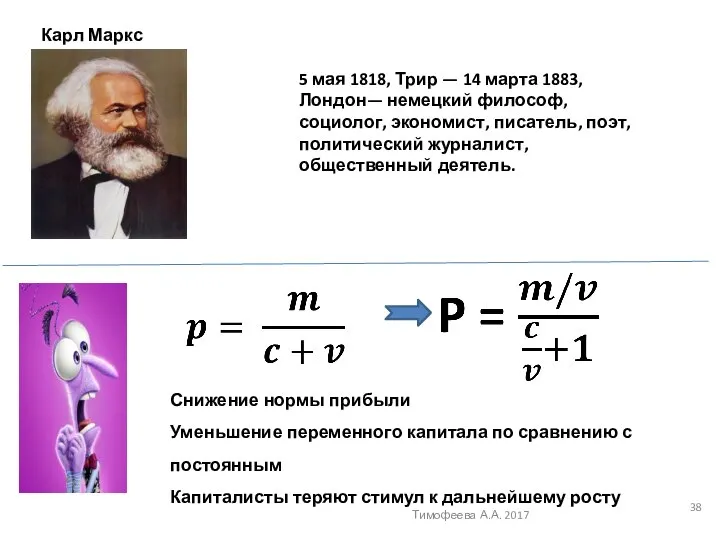 Карл Маркс 5 мая 1818, Трир — 14 марта 1883, Лондон—