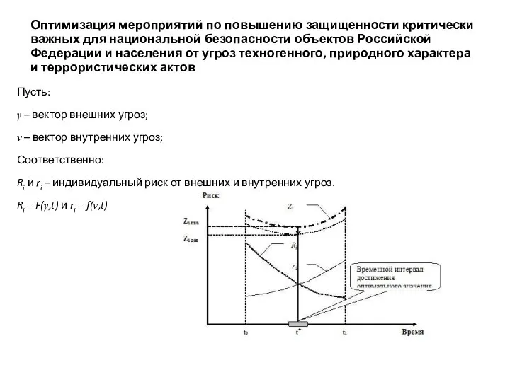 Оптимизация мероприятий по повышению защищенности критически важных для национальной безопасности объектов