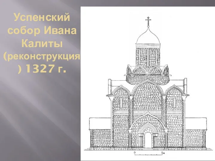 Успенский собор Ивана Калиты (реконструкция) 1327 г.