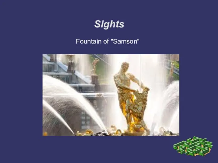 Sights Fountain of "Samson"