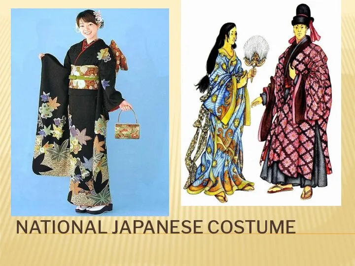 NATIONAL JAPANESE COSTUME