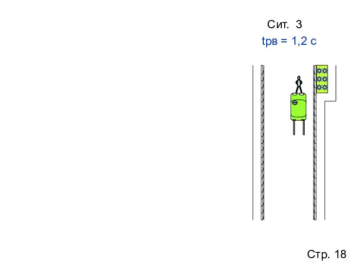 Сит. 3 tрв = 1,2 с Стр. 18