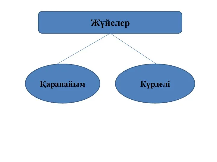 Жүйелер Қарапайым Күрделі