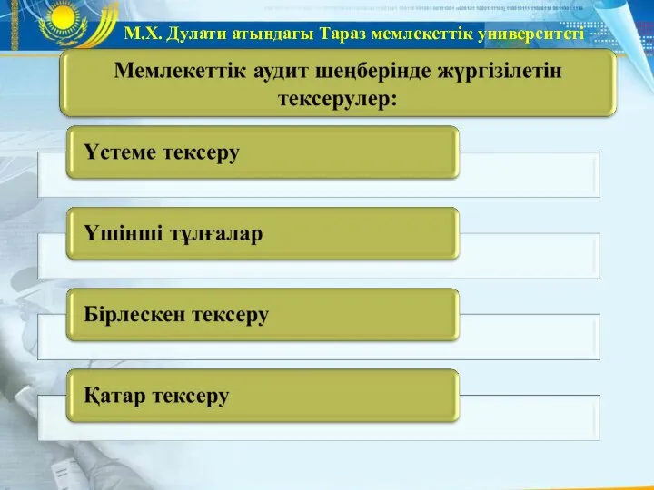 М.Х. Дулати атындағы Тараз мемлекеттік университеті