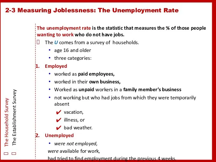 The unemployment rate is the statistic that measures the % of